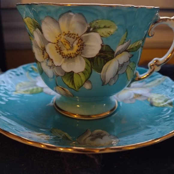 English Bone China Cups/Saucers-Cauldon, Aynsley, Shelley - Picture 5 of 10